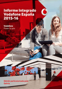 Informe Integrado Vodafone España 2015-16