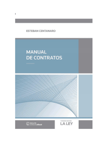 Esteban Centanaro – Manual de Contratos