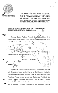 ." J CONTRADICCION DE TESIS 10/2008