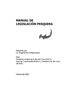 manual de legislación pesquera - Eco