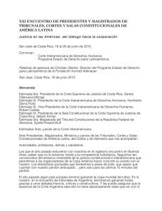 Justicia en las Américas: Desde el diálogo hacia la cooperación