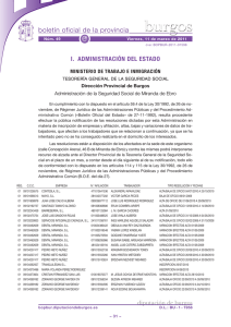 Anuncio 201101598 - Boletín Oficial de la Provincia de Burgos