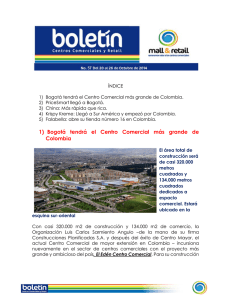 1) Bogotá tendrá el Centro Comercial más grande de Colombia