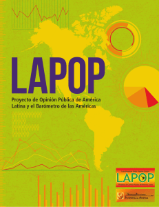 Proyecto de Opinión Pública de América Latina y el Barómetro de