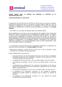 La aprobación del Real Decreto-ley 8/2010, de 20 de mayo, por el