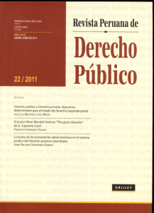 Revista Peruana de Derecho Publico #22