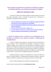 objetivo violencia cero - Junta de Castilla y León