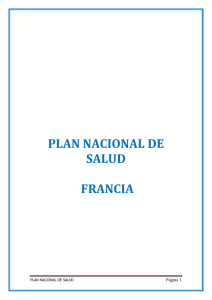 plan nacional de salud francia - Unión General de Trabajadores
