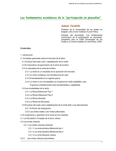 Los fundamentos económicos de la