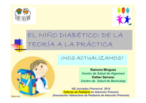 El niño diabético - Asociación Española de Pediatría de Atención