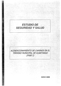 Estudio de Seguridad y Salud