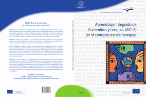 Aprendizaje Integrado de Contenidos y Lenguas (AICLE) en el