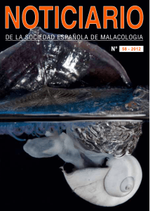 Noticiario 58 - Sociedad Española de Malacología