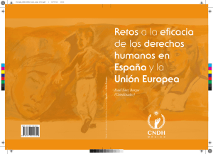Retos a la eficacia de los derechos humanos en España y