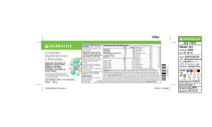 Vitamina B6 (mg) - Herbalife - Chile