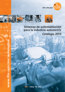 Sistemas de automatización para la industria automotriz