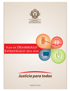 Justicia para todos - Poder Judicial del Estado de Durango