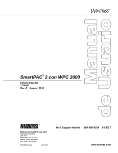 Uso de SmartPAC 2 con WPC 2000 en modo