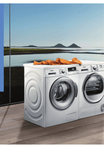 Secadoras y lavadoras, catálogo Siemens