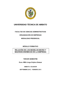 Tercero - Universidad Técnica de Ambato