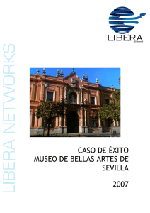 CASO DE ÉXITO MUSEO DE BELLAS ARTES DE SEVILLA 2007
