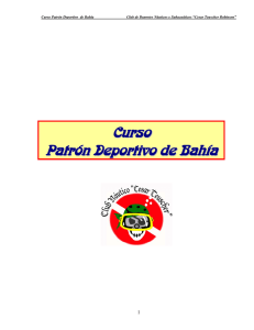 Curso Patrón Deportivo de Bahía