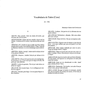 Vocabulariu de Tañes (Casu) - Academia de la Llingua Asturiana