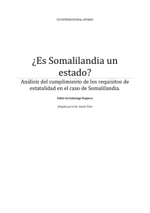 ¿Es Somalilandia un estado?