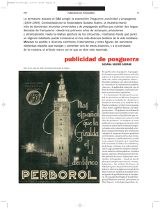 publicidad de posguerra - Círculo de Bellas Artes