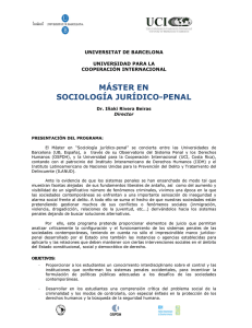 máster en sociología jurídico-penal