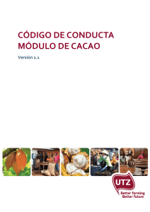 código de conducta módulo de cacao
