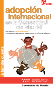 Adopción Internacional en la Comunidad de Madrid