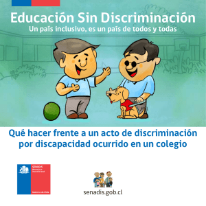 Educación Sin Discriminación