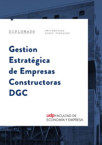 Gestion Estratégica de Empresas Constructoras DGC