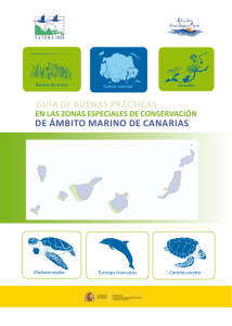Guía de buenas prácticas en las ZEC de ámbito marino de Canarias