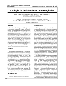 Citología de las infecciones cervicovaginales