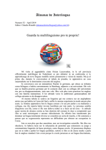 Almanac de Interlingua - Union Mundial pro Interlingua