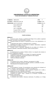 derecho civil iii - Universidad Católica Argentina