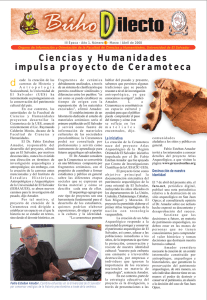 Ciencias y Humanidades impulsa proyecto de Ceramoteca