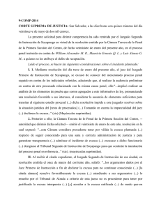 9-COMP-2014 CORTE SUPREMA DE JUSTICIA: San Salvador, a