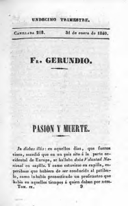 Fray Gerundio : periódico satírico de política y costumbres (1840