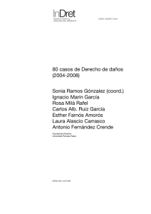 80 casos de Derecho de daños (2004-2008)