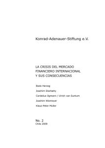 La crisis del mercado financiero - Konrad-Adenauer