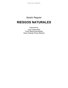 RN: Riesgos naturales - Unión Geofísica Mexicana AC