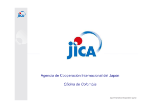 Cooperación de JICA en Medio Ambiente y Energia