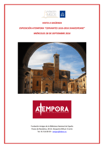 Programa Visita exposición ATempora