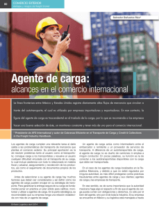 Agente de Carga: Alcances en el Comercio Exterior