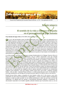 nº43 El sentido de la vida y el futuro de España en el pensamiento de
