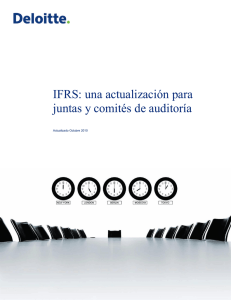 IFRS: una actualización para juntas y comités de auditoría