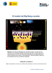 El modelo del Big Bang a prueba